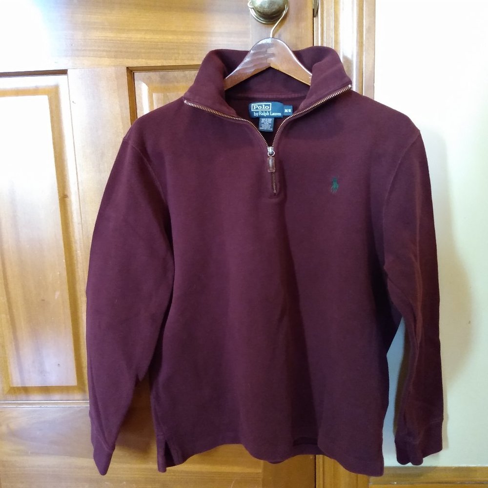 Ralph Lauren Polo Boys Pullover Burgundy